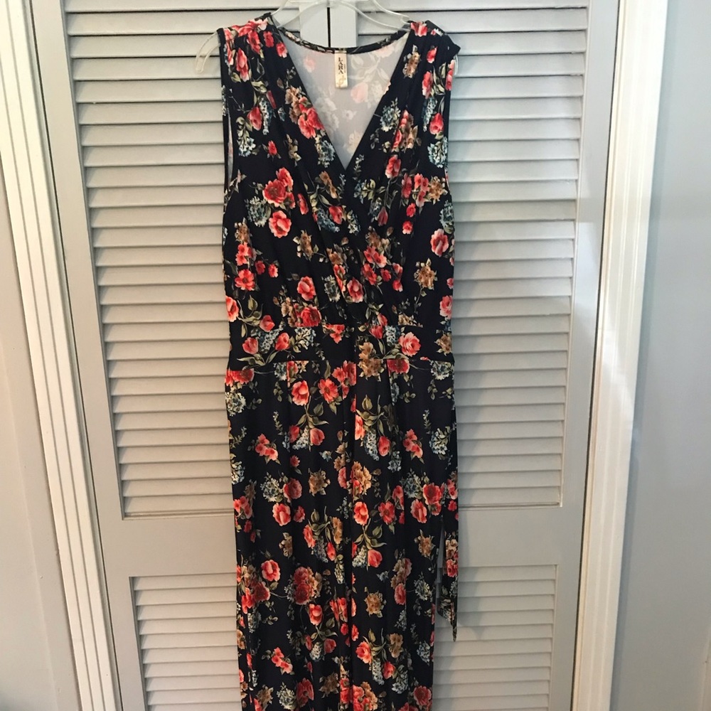 Floral jumpsuit